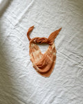 Tørklæde lyserød batik